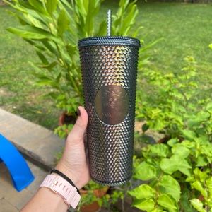 Starbucks Black Iridescent Studded Venti Tumbler